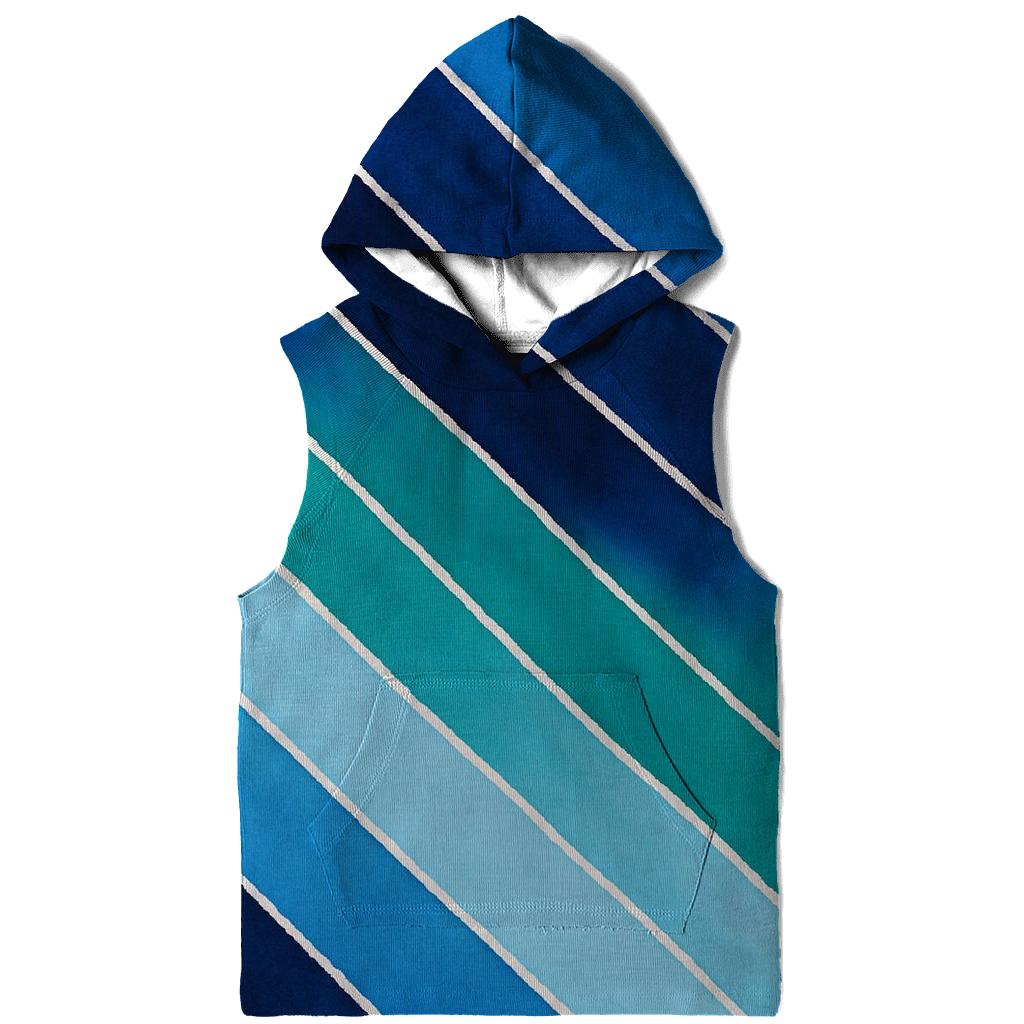 Arashi Nebula Diagonal Drift embroidered hoodies