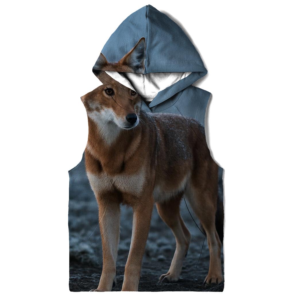 Ethiopian Wolf Among Giant Lobelias hoodie trends