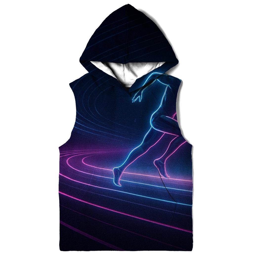Neon Sprint Velocity Track zip-up hoodies
