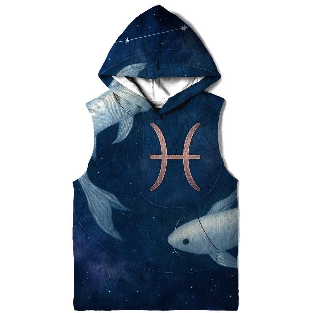 Pisces Koi Nebula Constellation Drift heavyweight hoodies