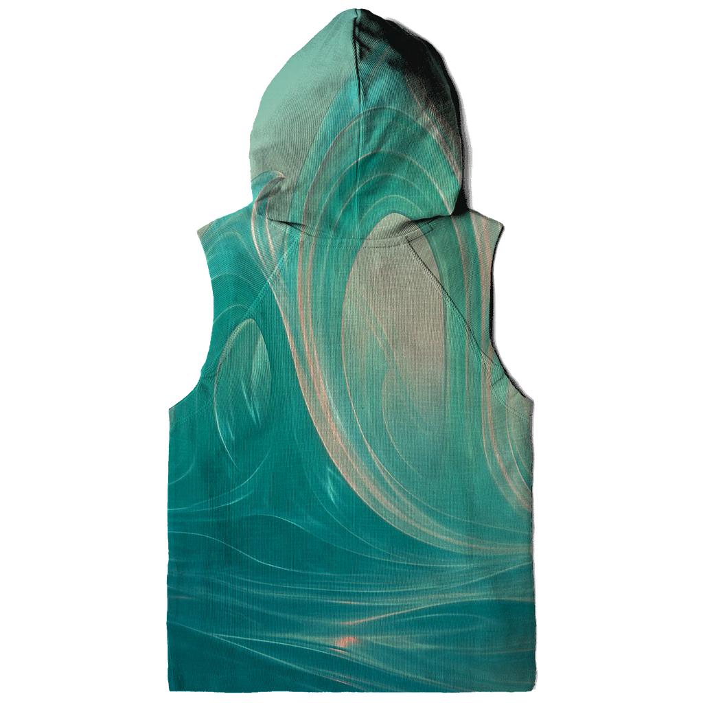 Prismatic Tide Cathedral embroidered hoodies