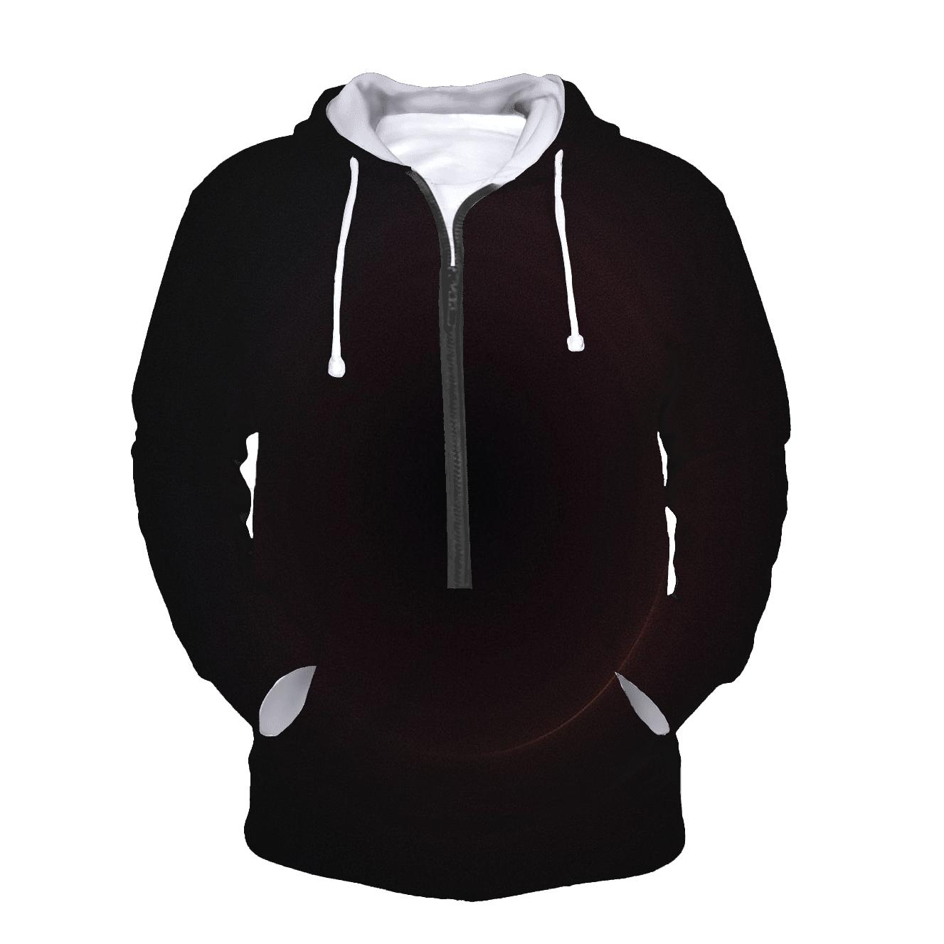 Event Horizon Velvet Gradient zip-up hoodies