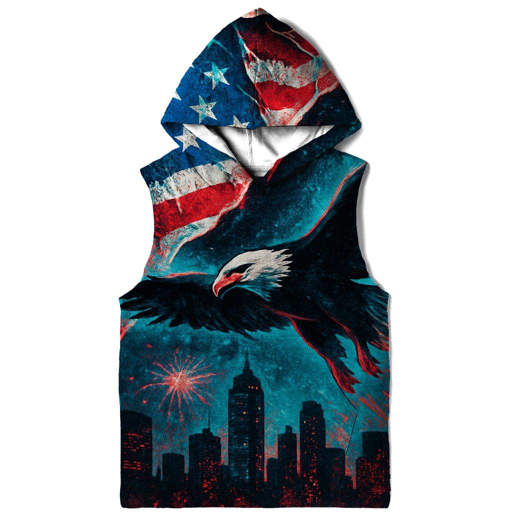 Graffiti Skyline Flag Rift hoodie trends