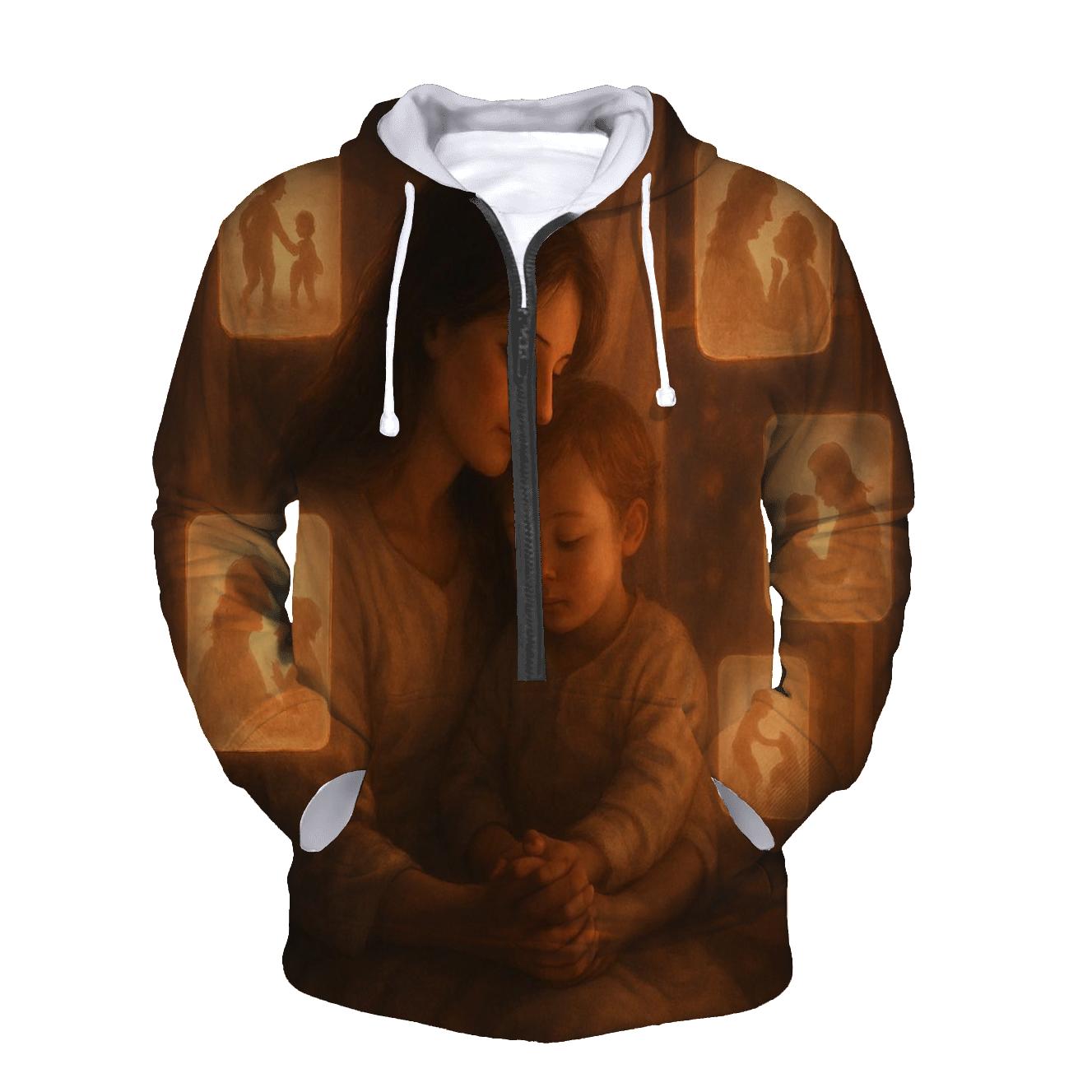The Home Inside Her Heart lightweight hoodies