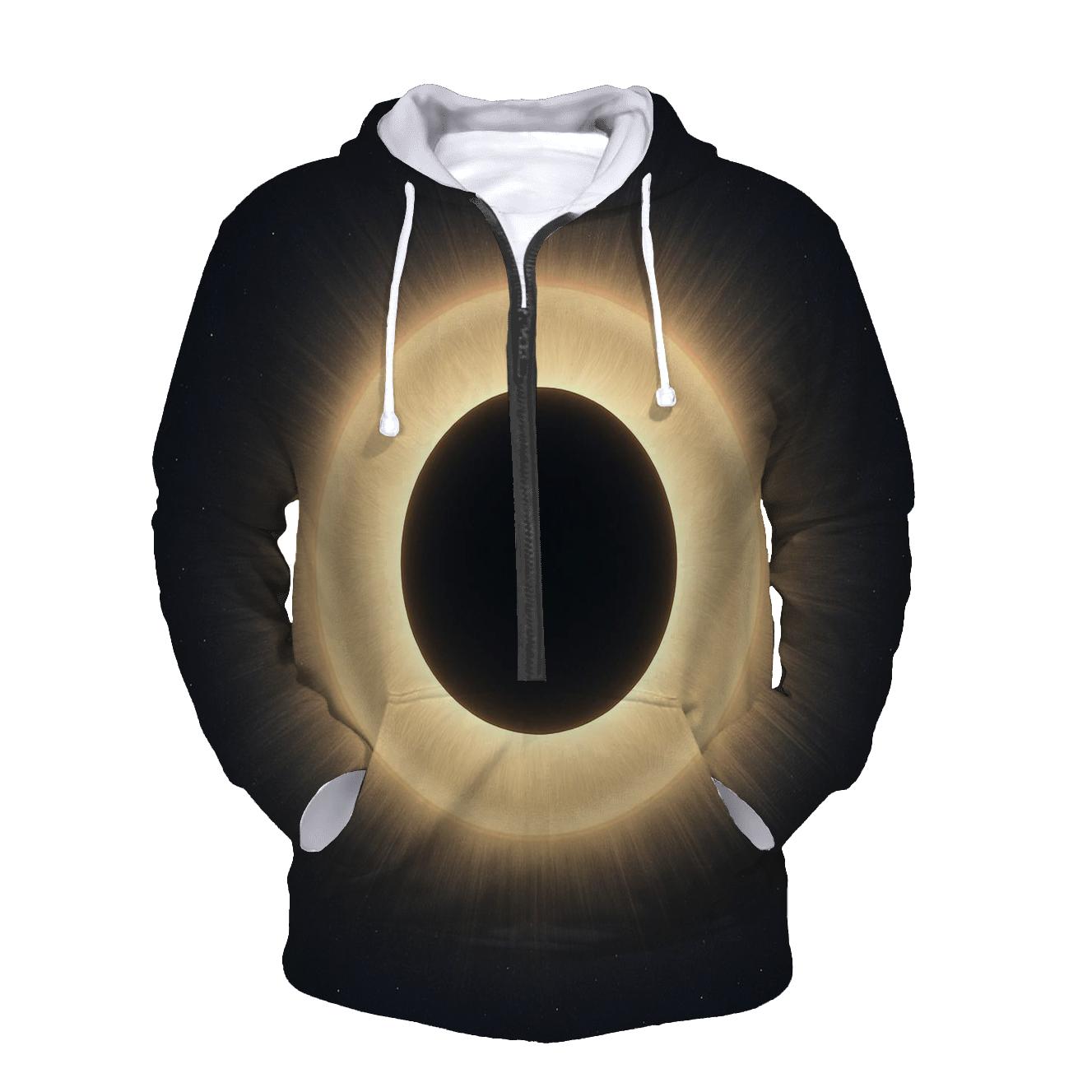 Eclipse Corona Lacework designer hoodies