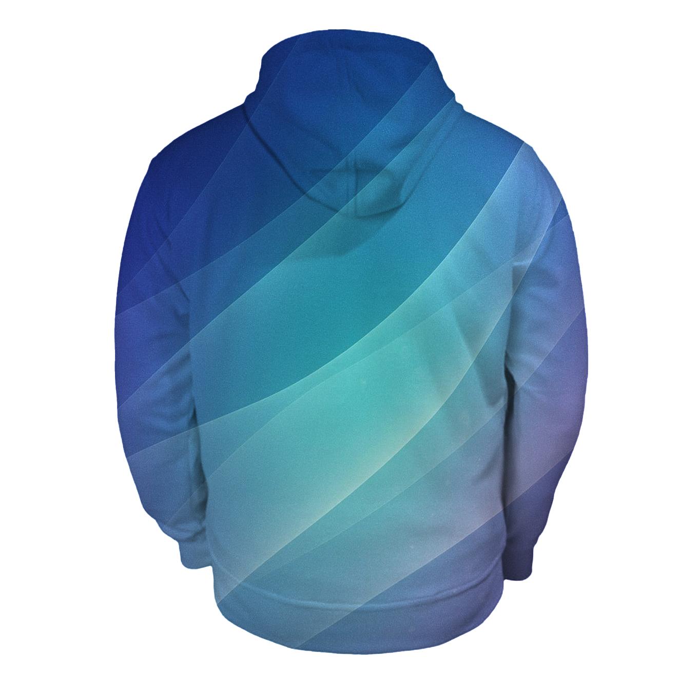 Aurora Drift Mesh Gradient heavyweight hoodies