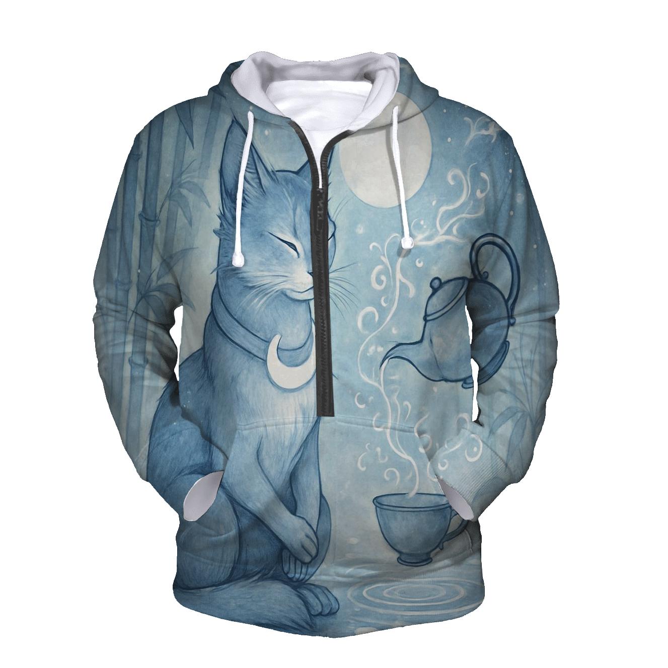 Lunar Tea Ceremony Guardian Cat hoodie styles