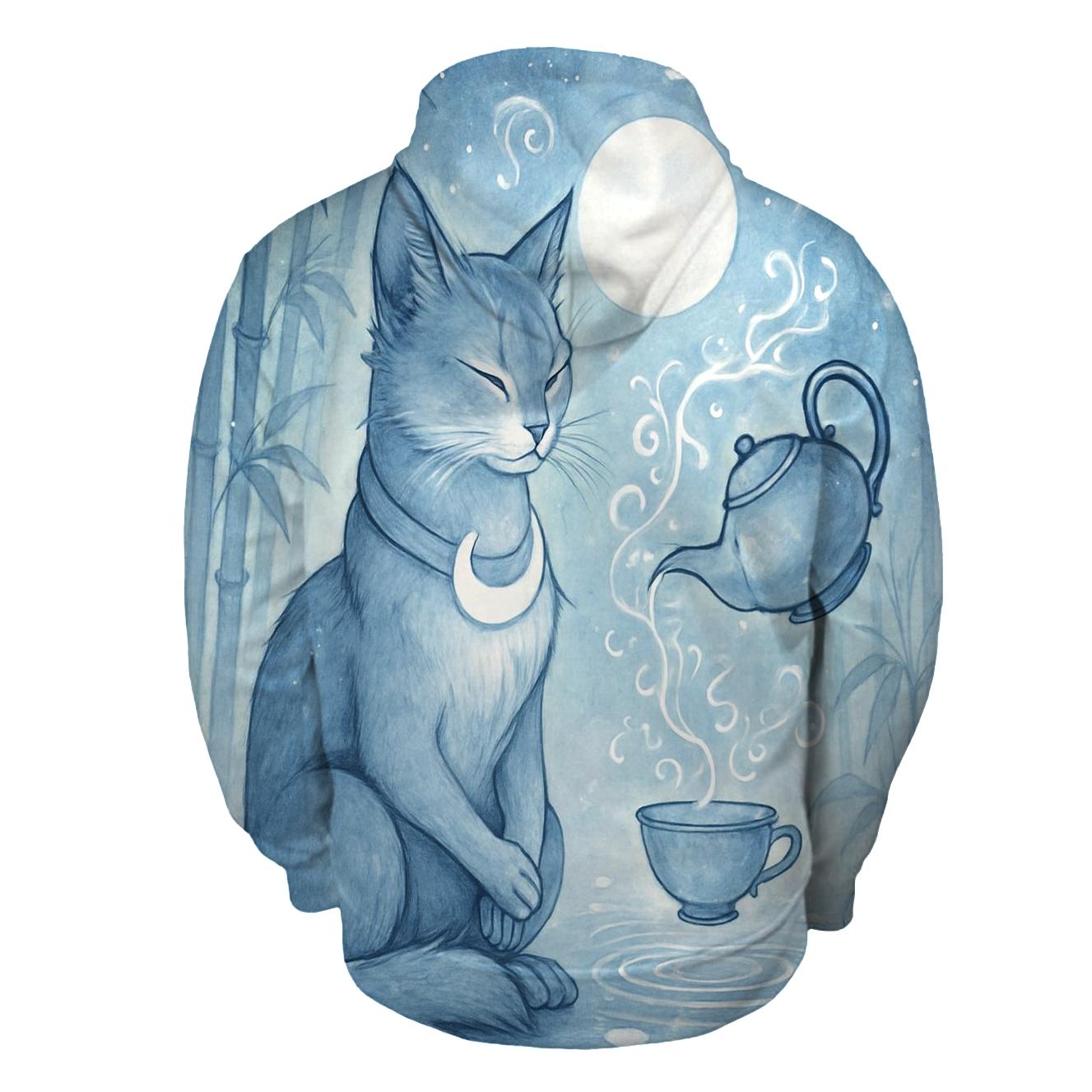 Lunar Tea Ceremony Guardian Cat hoodie styles