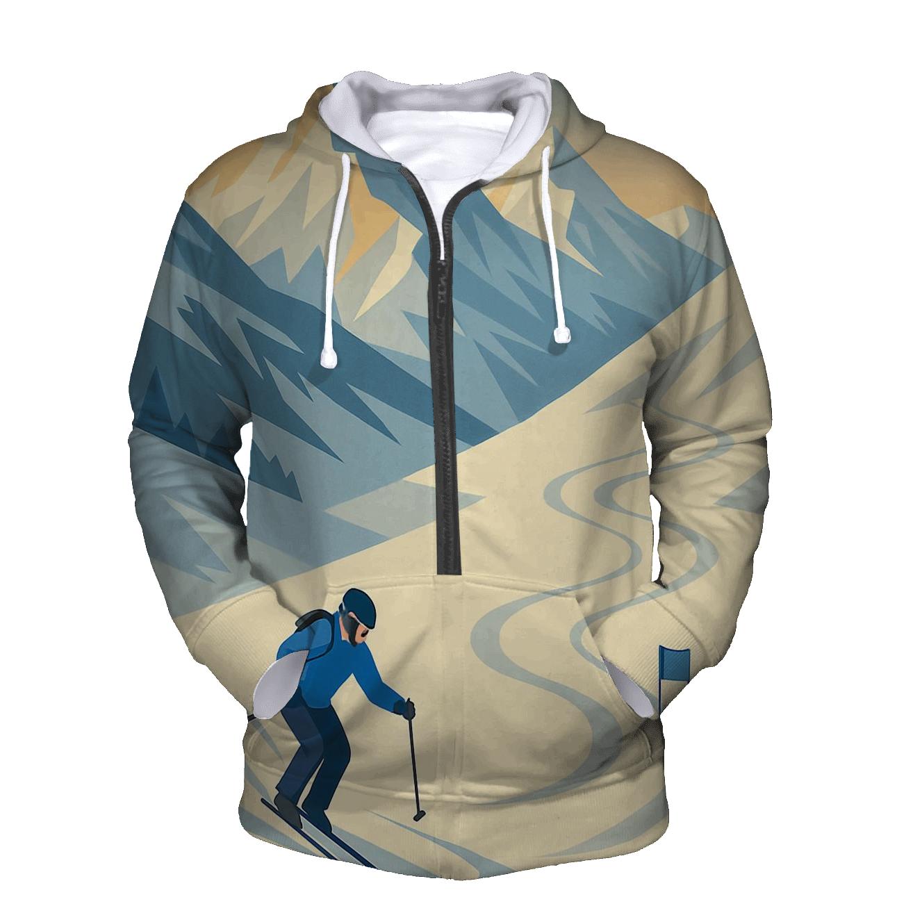 Summit Slalom Snow Geometry lightweight hoodies