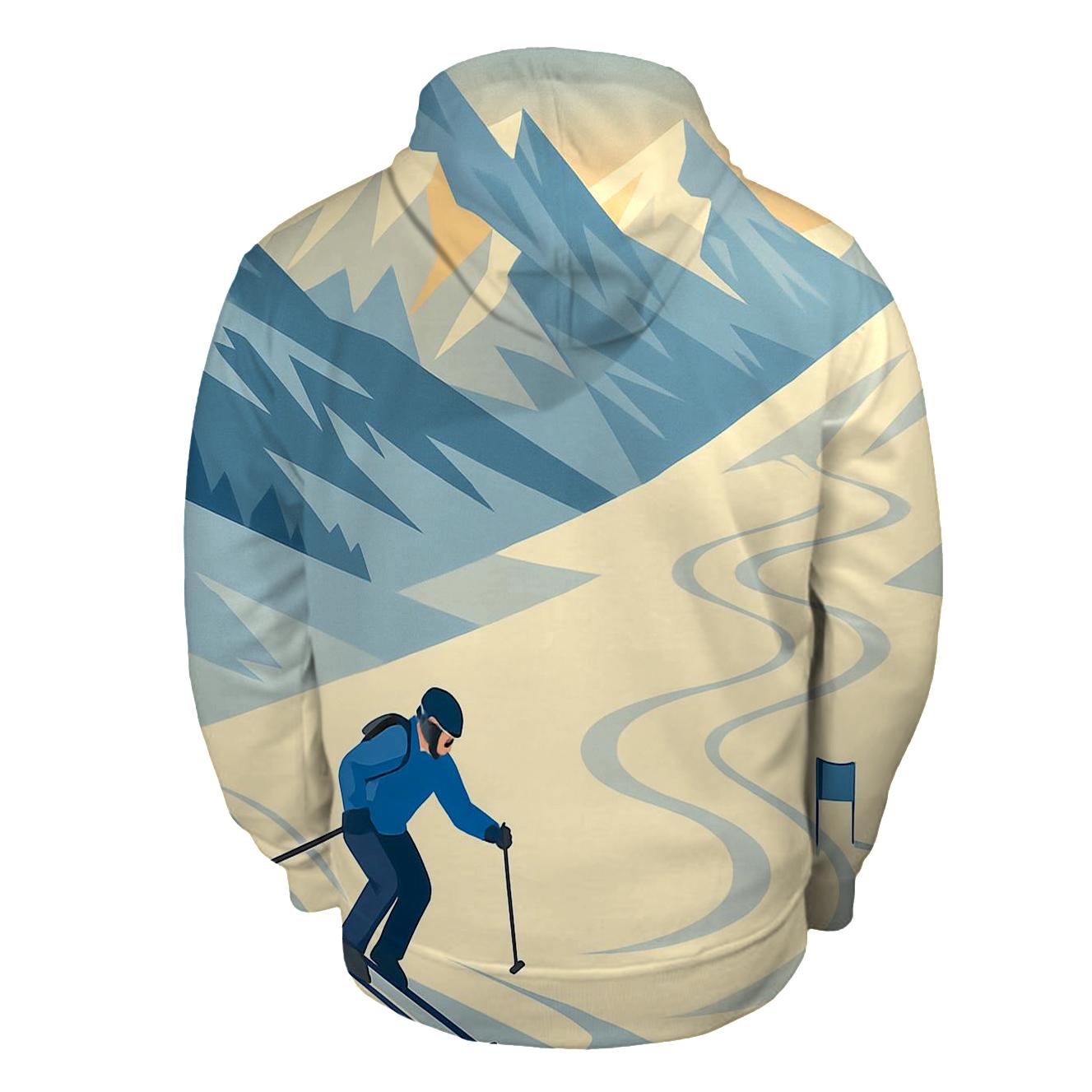 Summit Slalom Snow Geometry lightweight hoodies