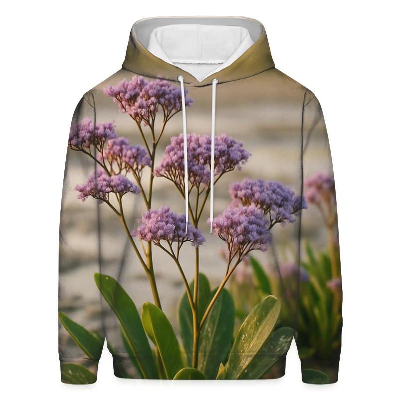 Salt Marsh Sea Lavender At Spring Tide hoodie styles