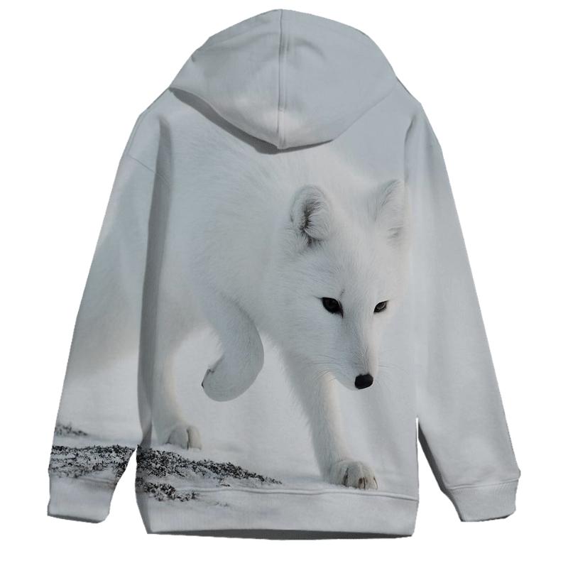Frostline Forager Arctic Fox hoodie trends