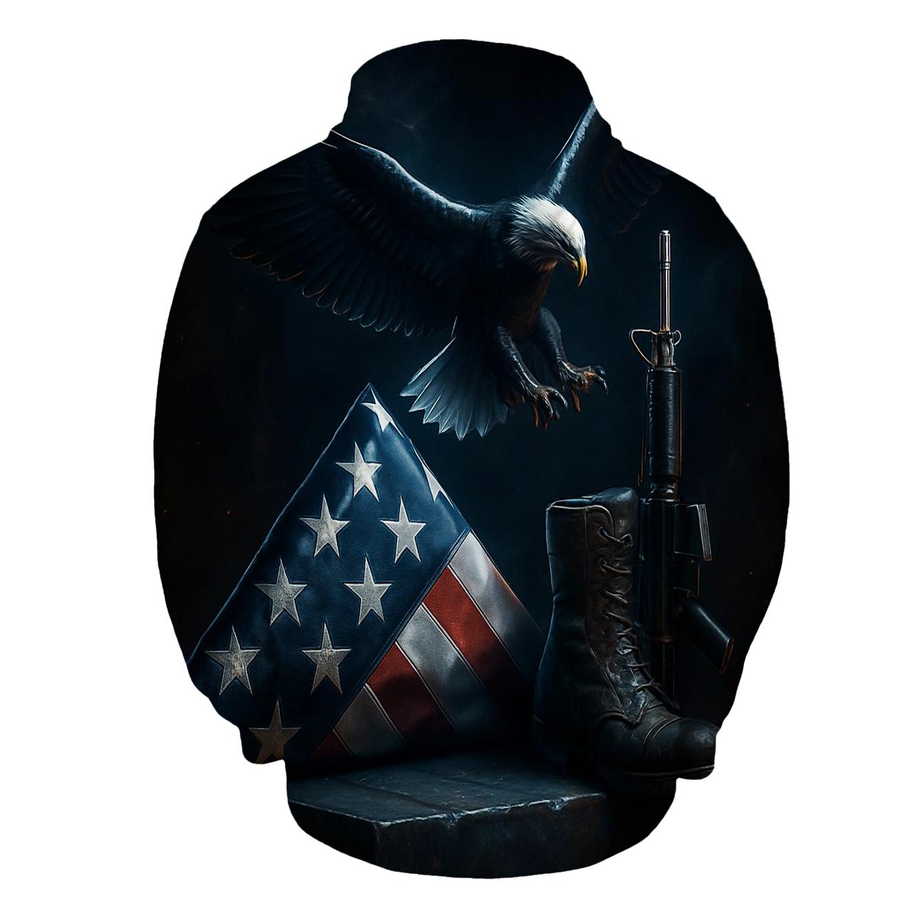 Steel Wings Over The Memorial Fold hoodie styles