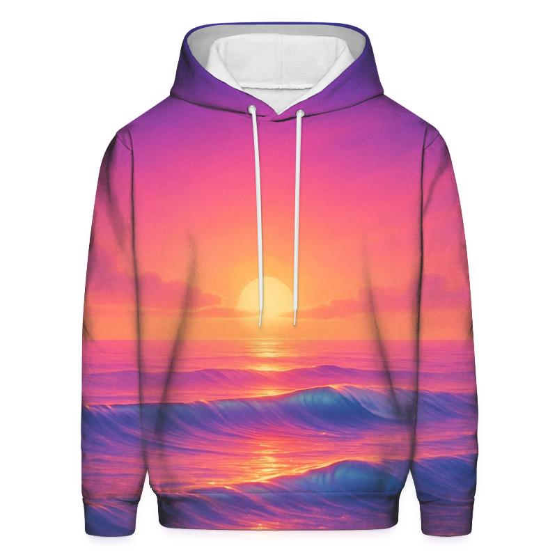 Tideglass Sunset Mirage lightweight hoodies