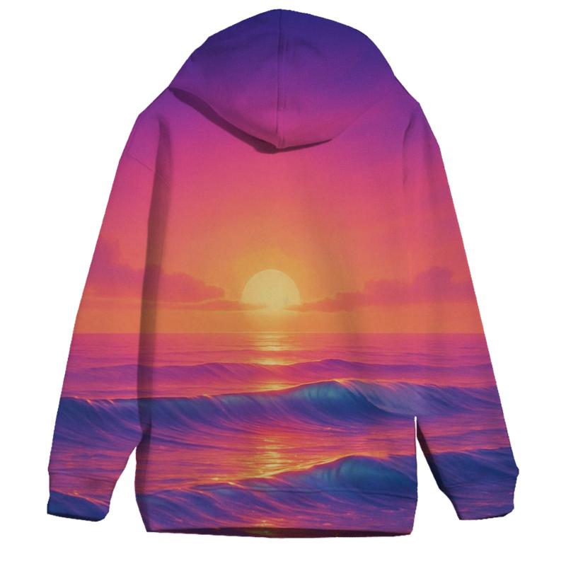 Tideglass Sunset Mirage lightweight hoodies