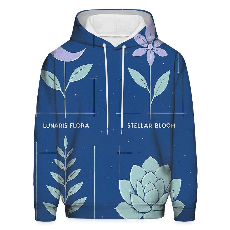 Astral Botany Blueprint premium hoodies