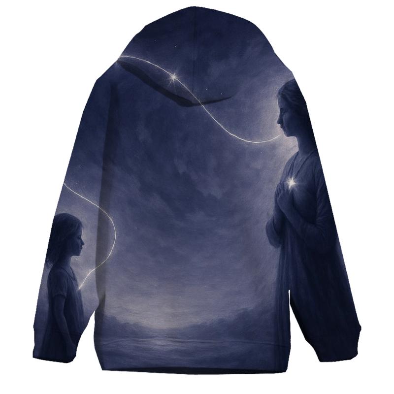 The Thread That Never Breaks zip-up hoodies