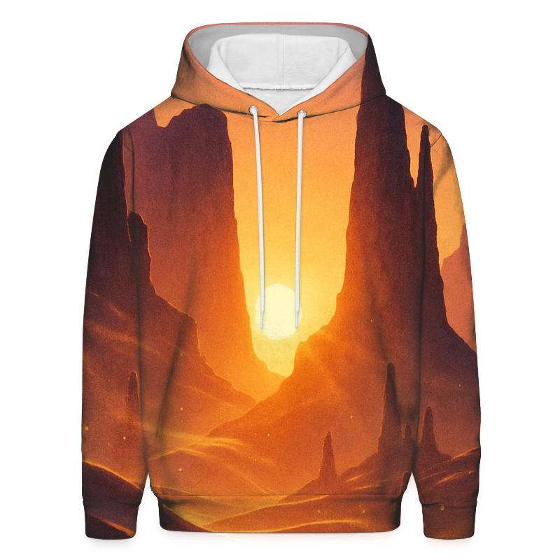 Emberwind Canyon Sundrop printed hoodies