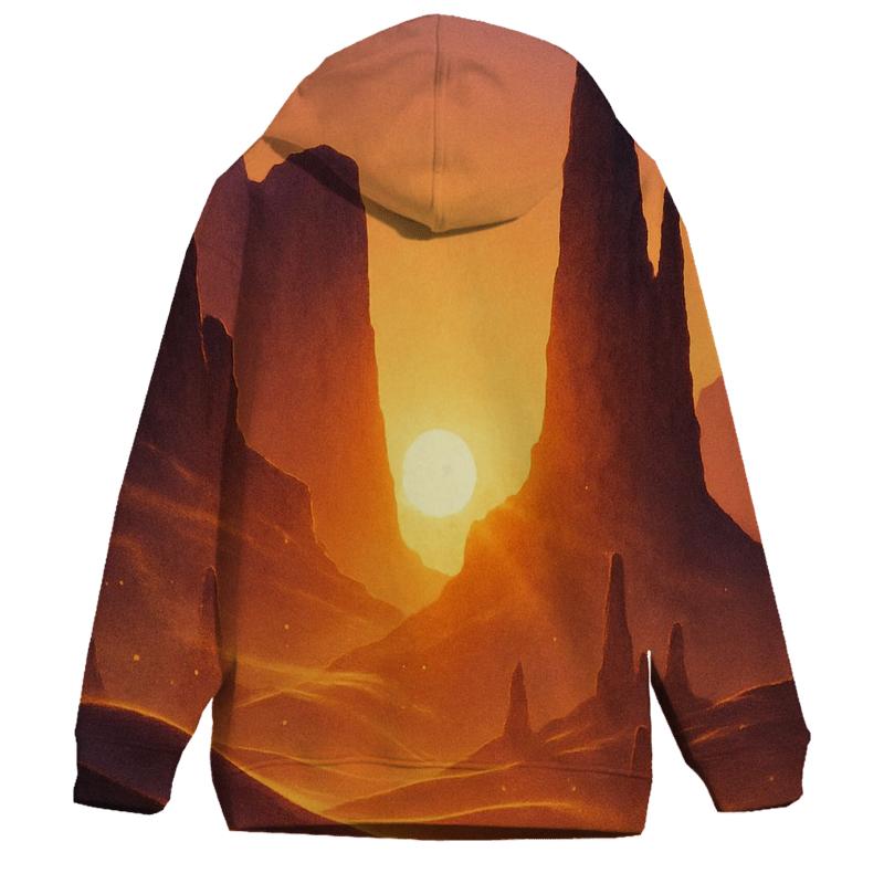 Emberwind Canyon Sundrop printed hoodies