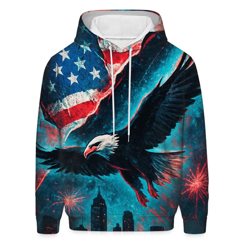 Graffiti Skyline Flag Rift hoodie trends