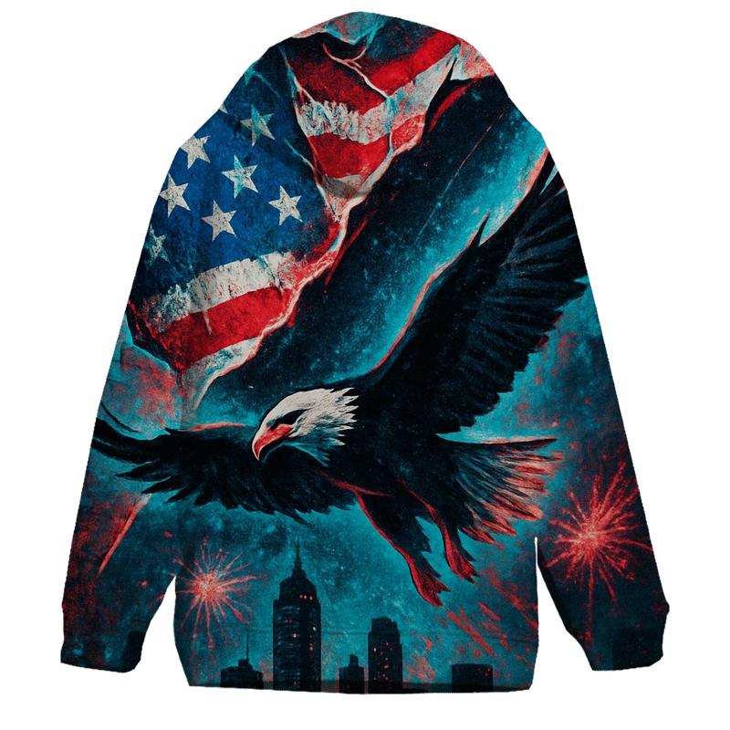Graffiti Skyline Flag Rift hoodie trends