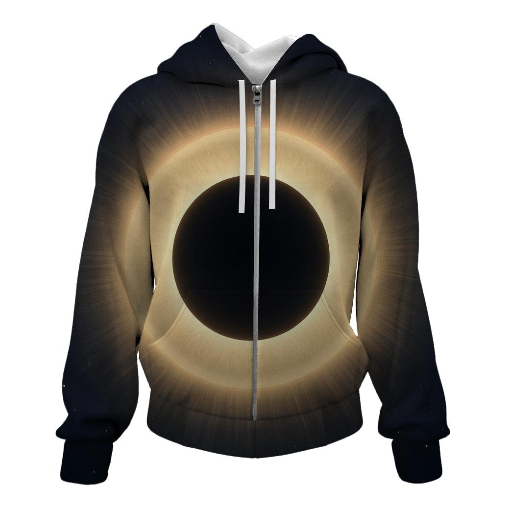 Eclipse Corona Lacework graphic hoodies