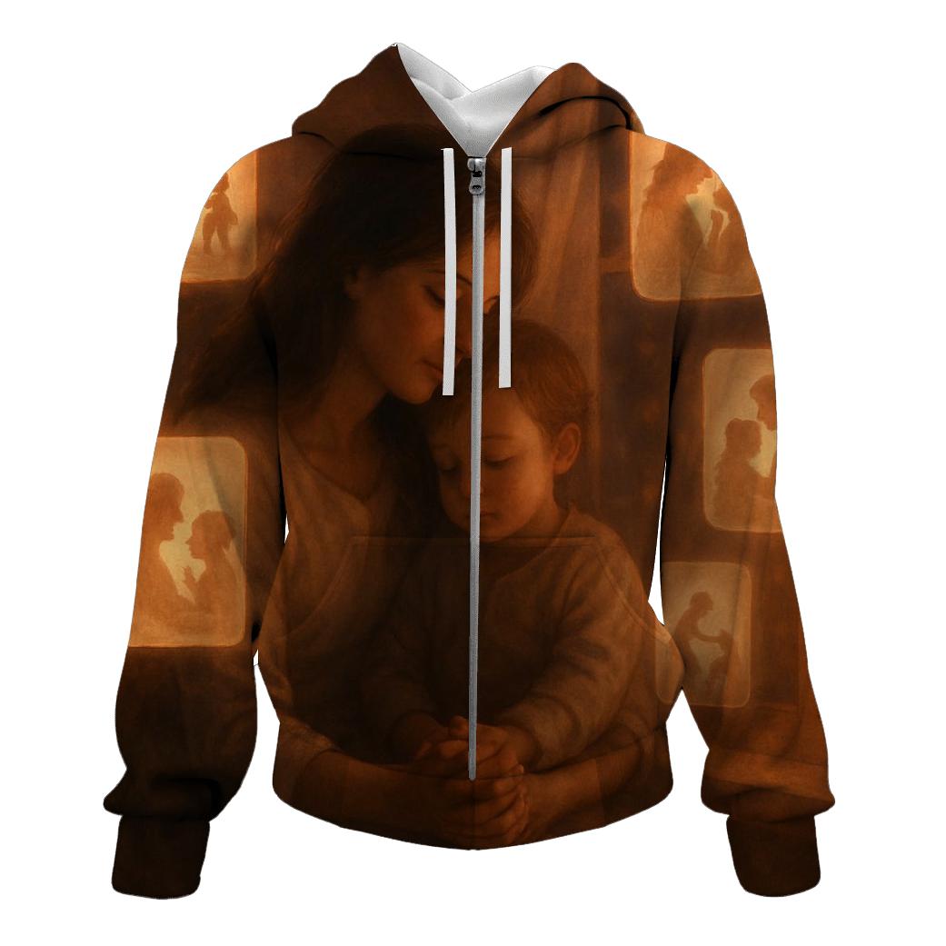 The Home Inside Her Heart heavyweight hoodies