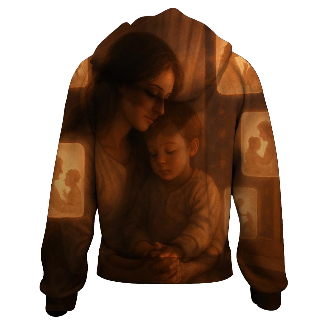 The Home Inside Her Heart heavyweight hoodies