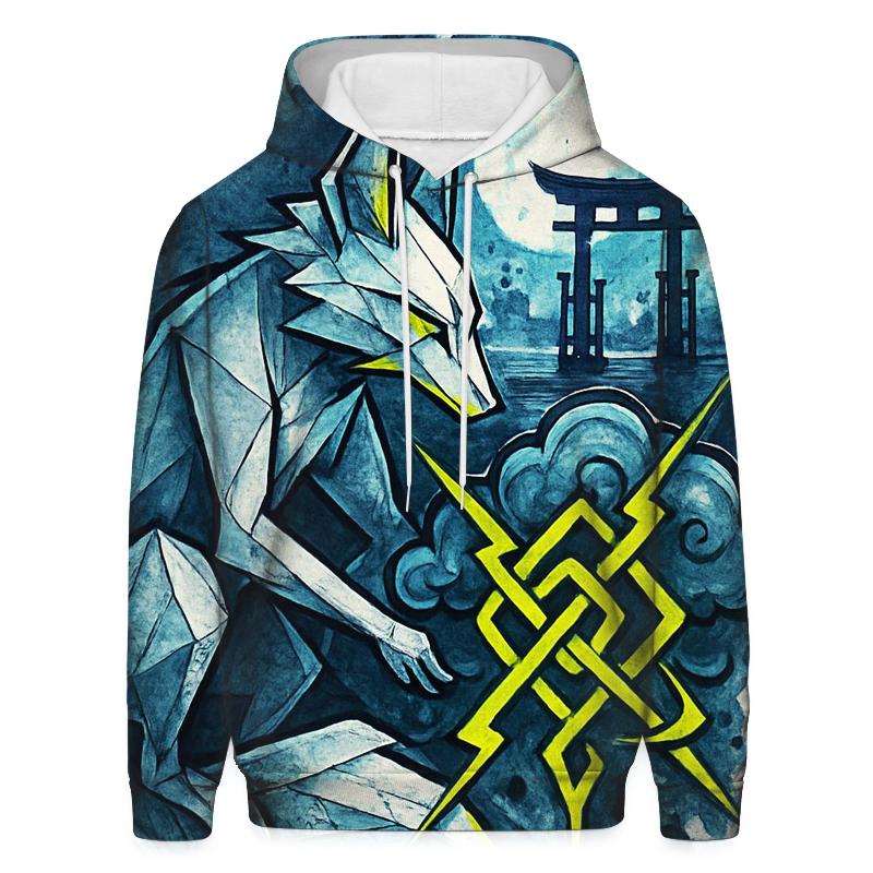 The Origami Stormkeeper premium hoodies