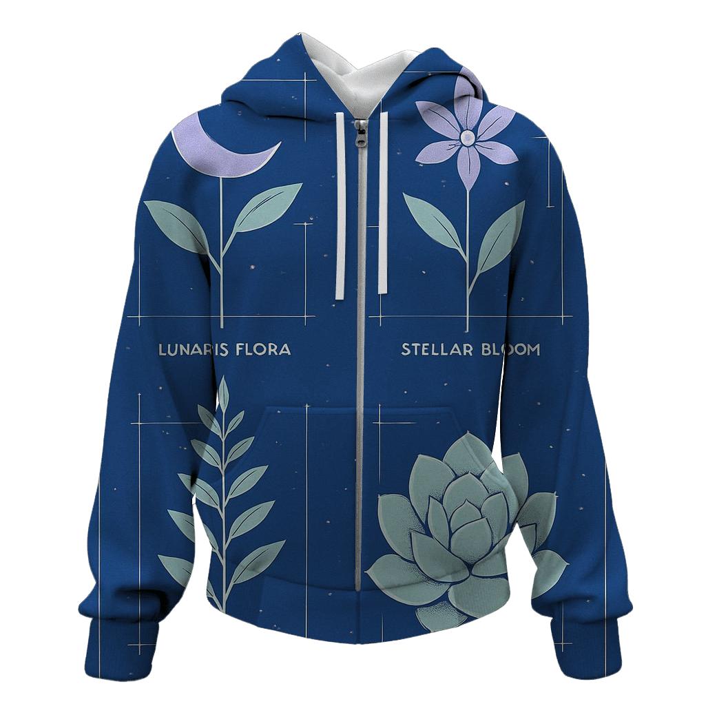 Astral Botany Blueprint designer hoodies