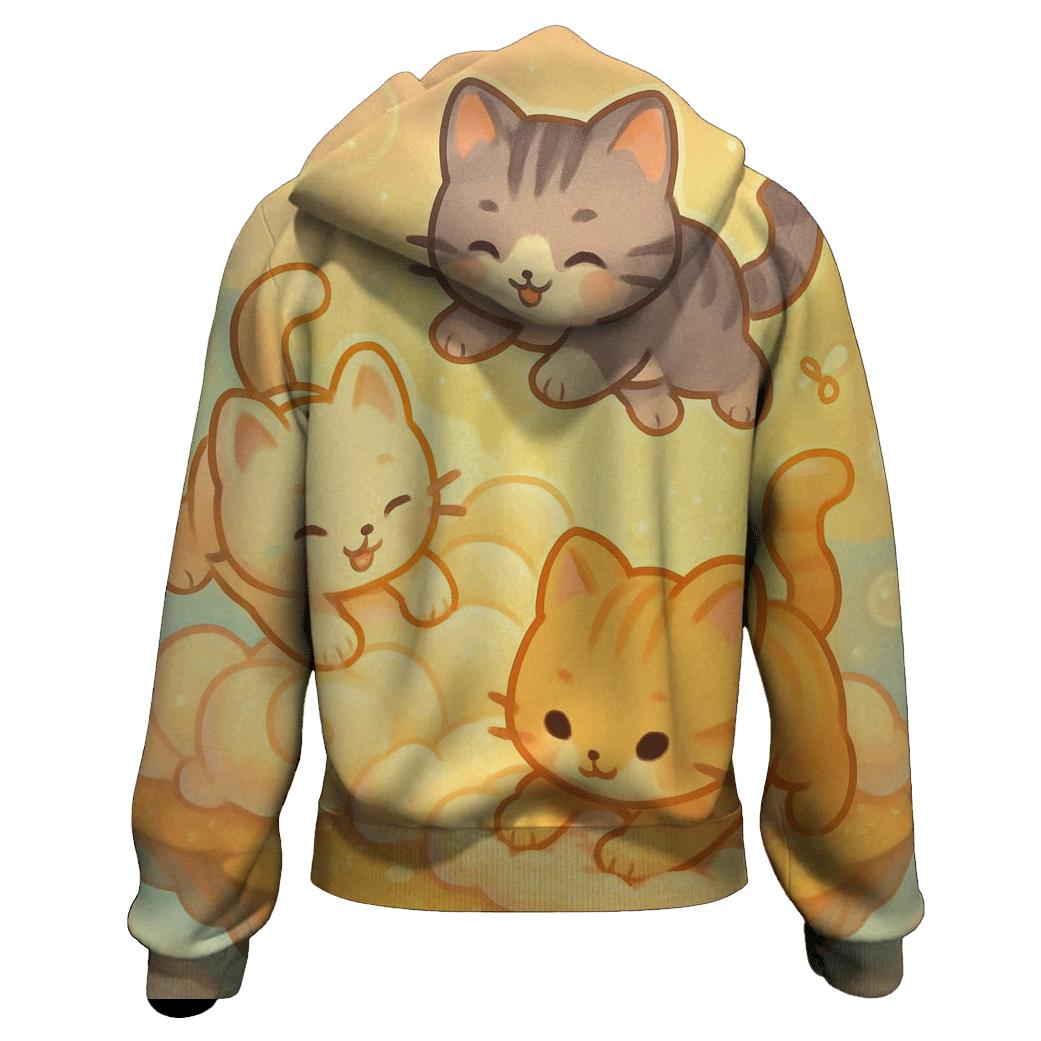 Sunrise Cloud Bakery Kittens hoodie designs