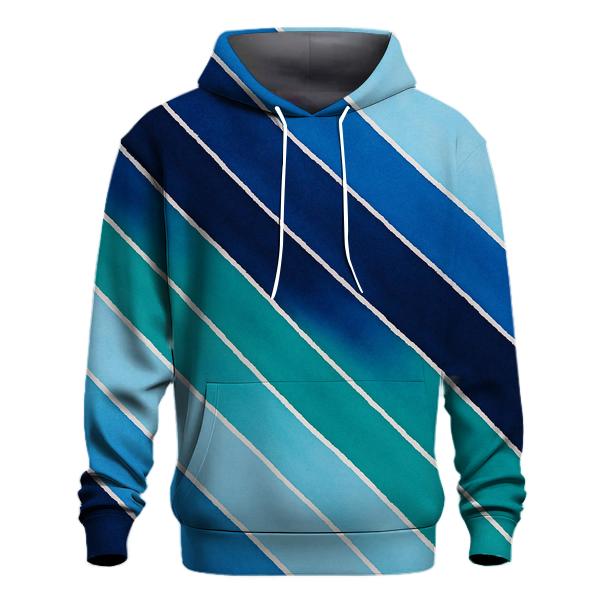 Arashi Nebula Diagonal Drift embroidered hoodies