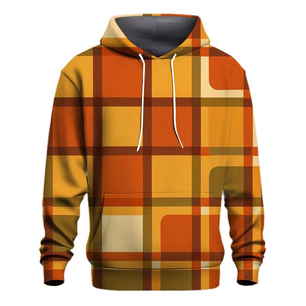 Harvest Plaid Coffeehouse Tiles custom hoodies