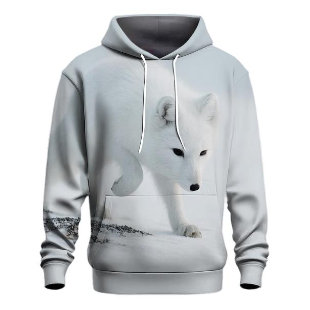 Frostline Forager Arctic Fox printed hoodies
