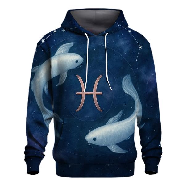 Pisces Koi Nebula Constellation Drift hoodie trends