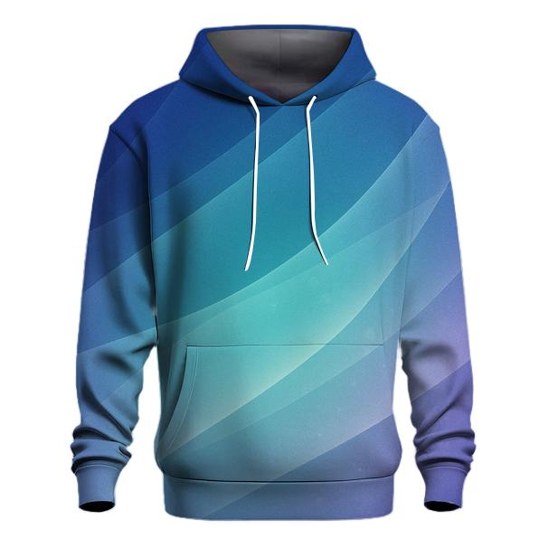 Aurora Drift Mesh Gradient designer hoodies