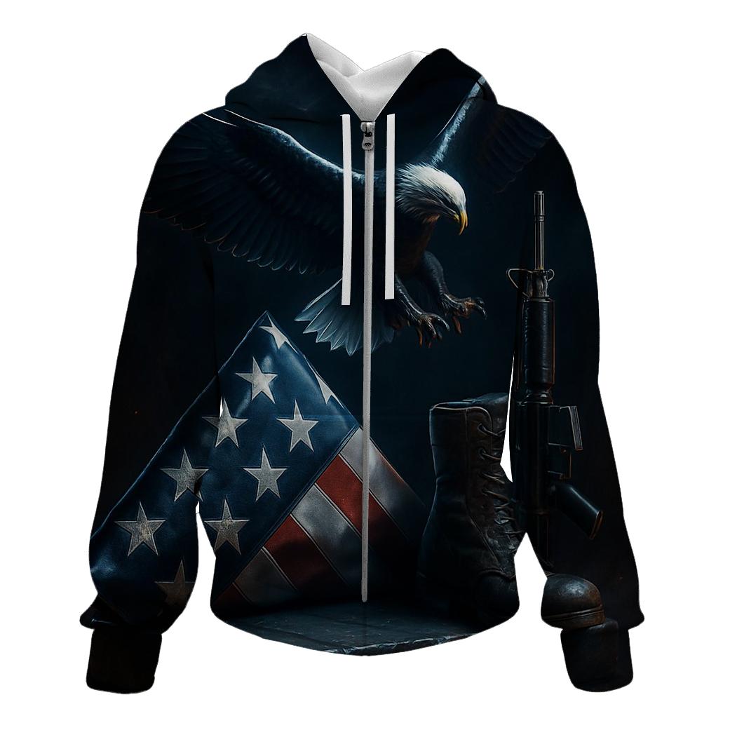 Steel Wings Over The Memorial Fold hoodie styles