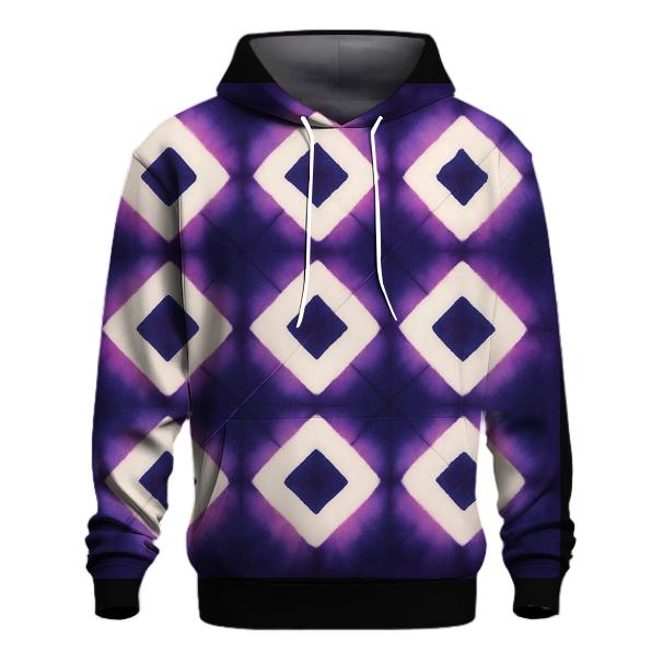 Itajime Eclipse Lattice embroidered hoodies