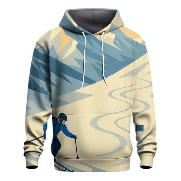 Summit Slalom Snow Geometry pullover hoodies