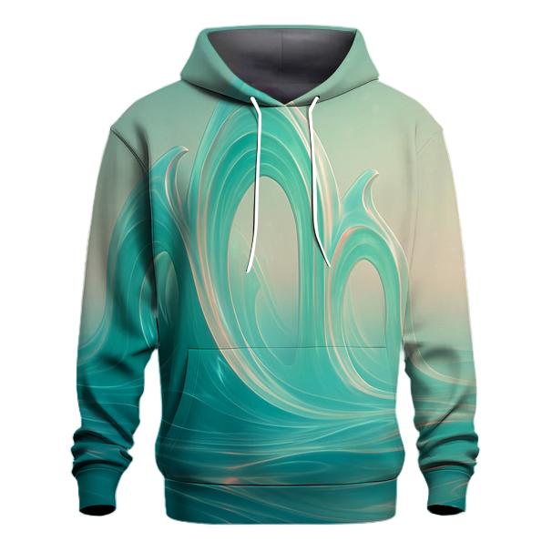 Prismatic Tide Cathedral pullover hoodies