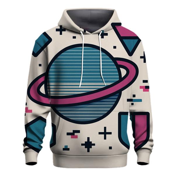 VHS Planetary Scanlines hoodie designs