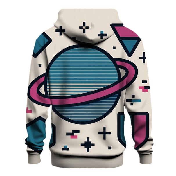 VHS Planetary Scanlines hoodie designs