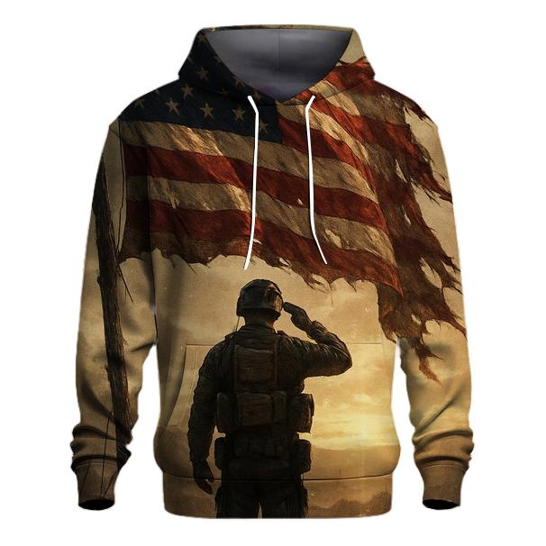 Dawn Vigil Under The Torn Stripes lightweight hoodies
