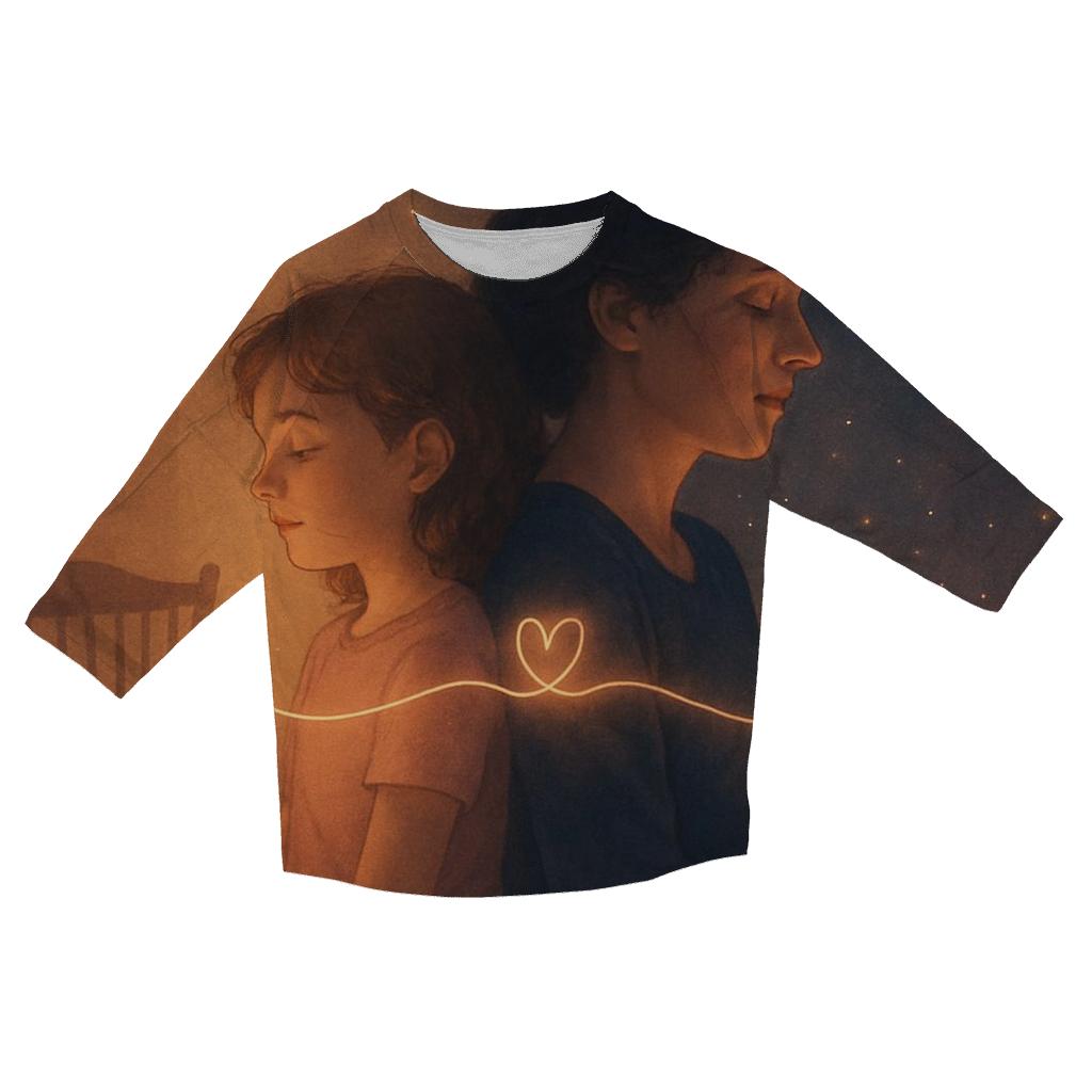 The Pulse Beneath The Quiet A Mothers Love That Carries Us cotton quarter sleeve shirts