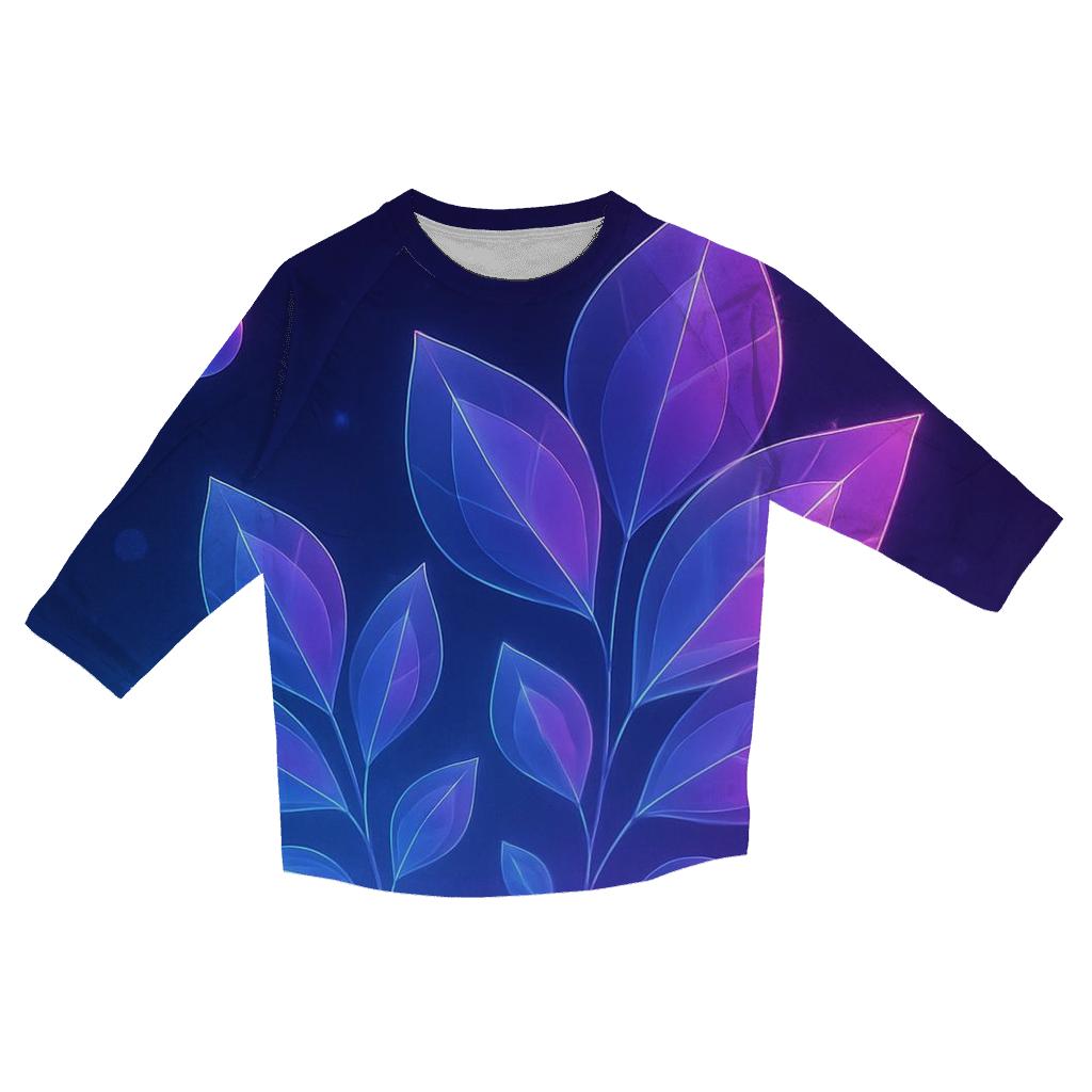 Aurora Circuit Garden casual three quarter sleeve shirts