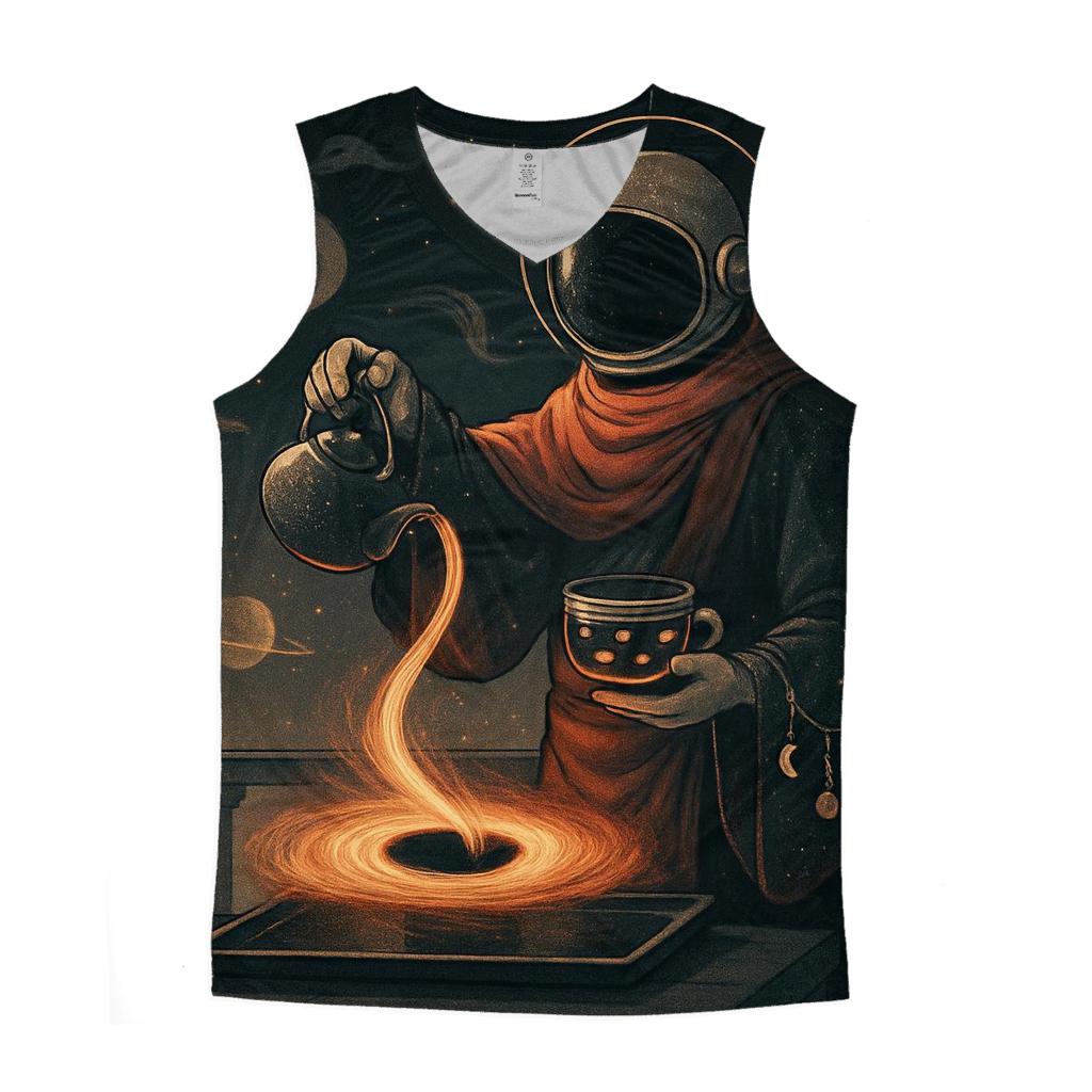 Black Hole Tea Ceremony casual summer tank tops