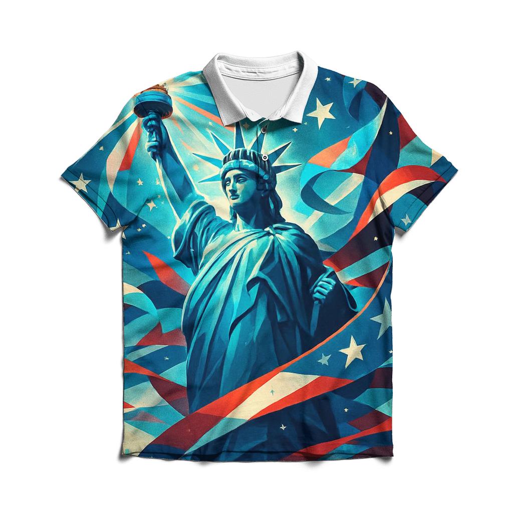 Liberty Prism Surge personalized polo shirts