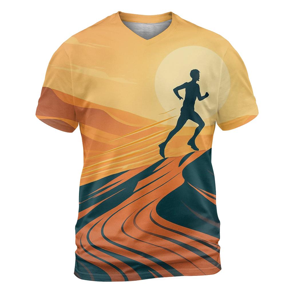 Desert Dunes Marathon Flow designer pattern shirts