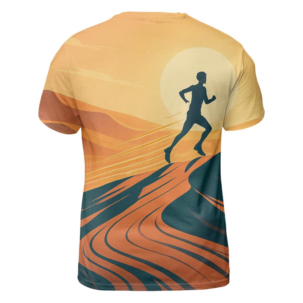 Desert Dunes Marathon Flow designer pattern shirts