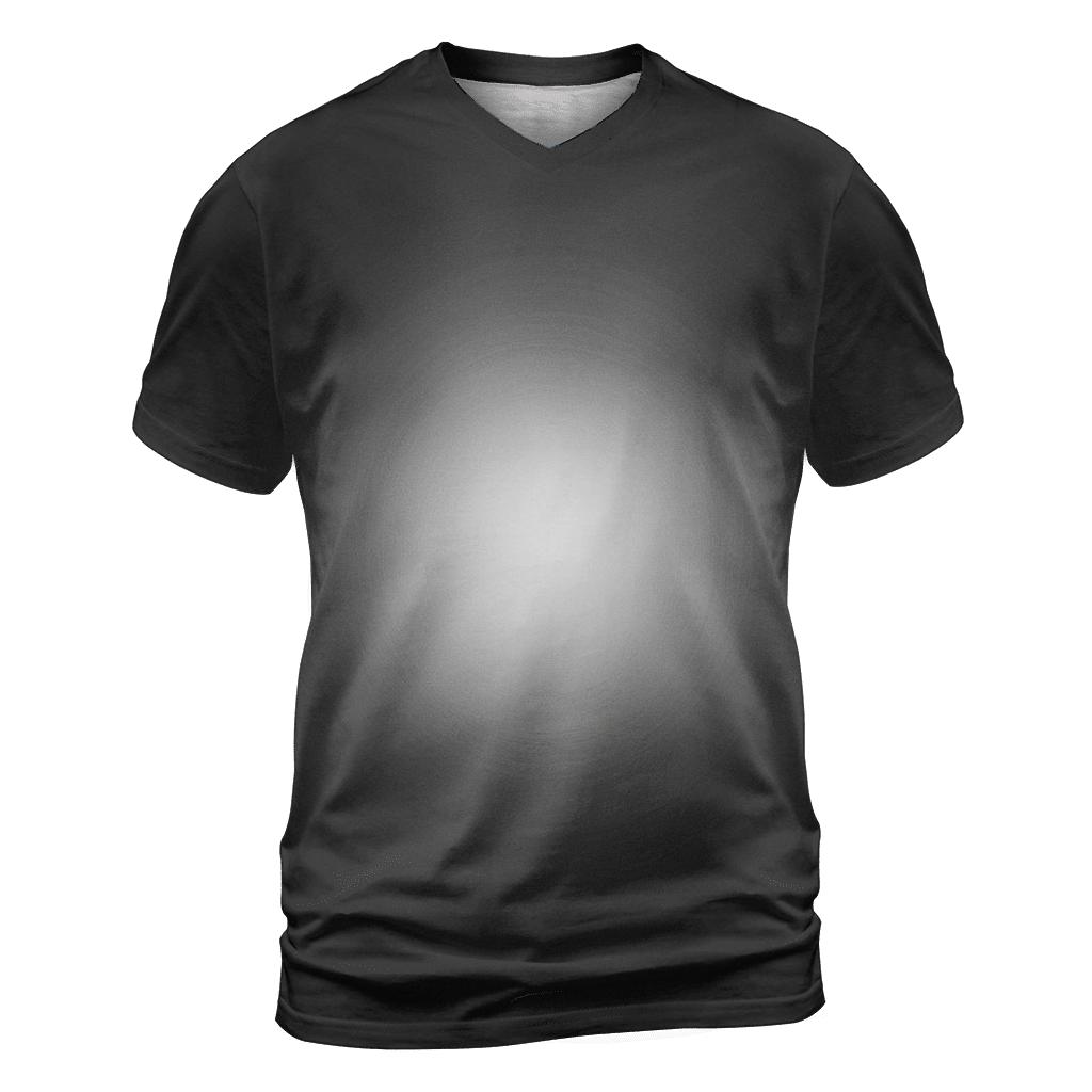 Obsidian Pearl Radiance Gradient vibrant all-over design tees